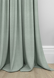 San Remo (Blackout), Light Green - Made to Measure Curtains